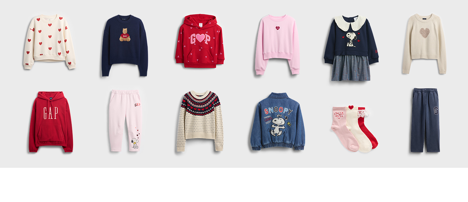 Gap公式オンラインストア The Love Collection